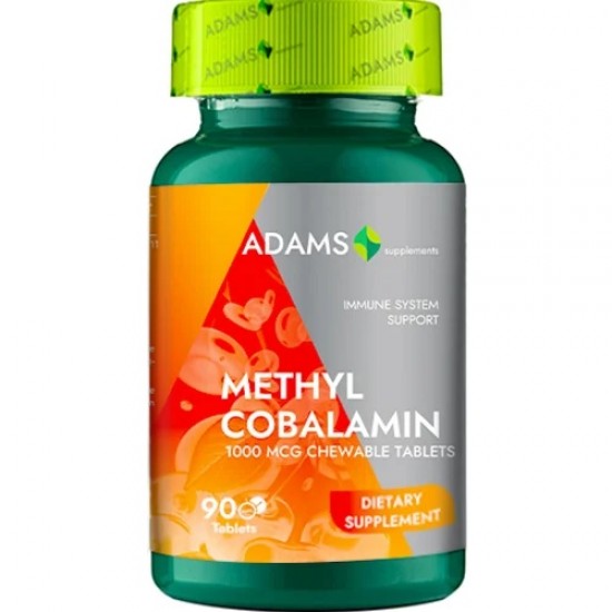 Metilcobalamina 1000mcg, 90 Capsule, Adams 